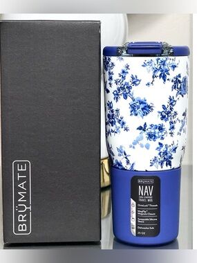 BruMate‎ NAV 25oz Tumbler, SORRENTO FLOWERS